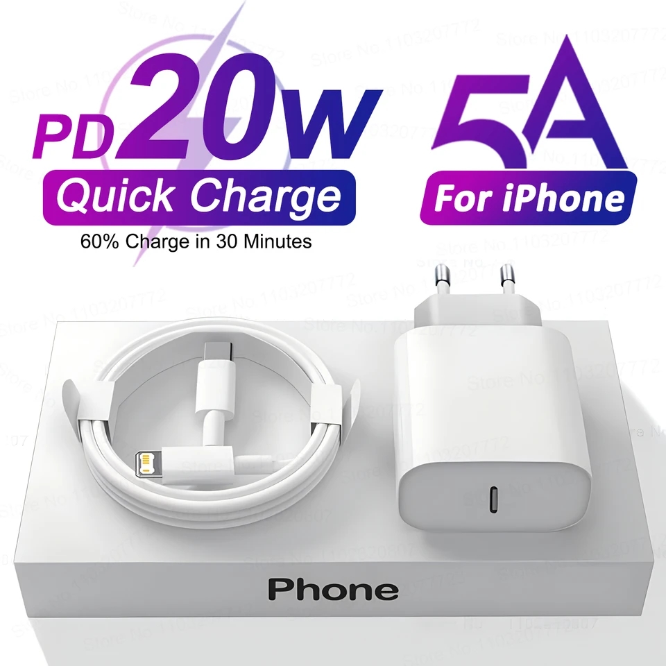 Fast Charging For iPhone 13 12 11 14 Pro Max 