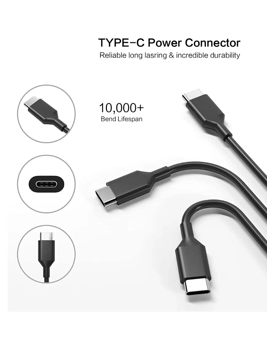 Charging Type Thin Travel Power Connector